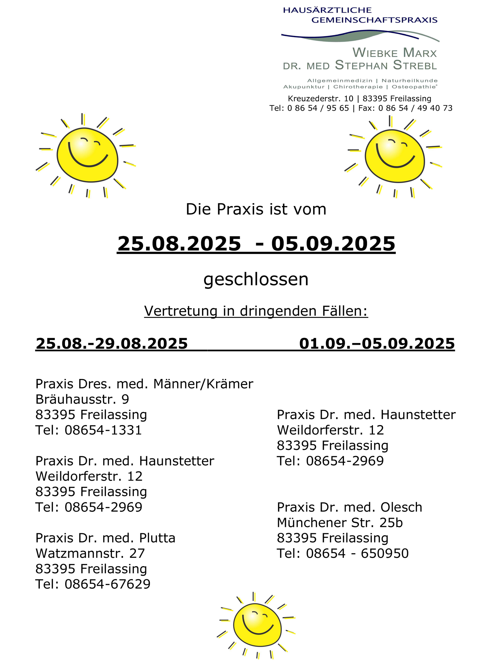 Allgemeinarztpraxis Strebl Marx